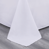 Draps de lit en coton, lot de 4 pièces, vente en gros, draps de lit 5 étoiles, hôtel, ensemble de draps de luxe, coton égyptien