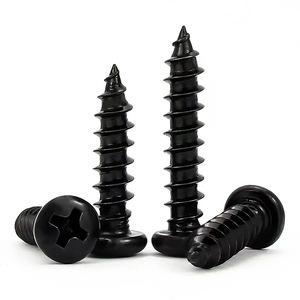 Bán Buôn Đen Thép Không Gỉ Tự Khai Thác Vít Pan Đầu Phillips <span class=keywords><strong>Torx</strong></span> Ổ Đĩa 304 Rustproof Ốc Vít M2-M8 Tất Cả Các Số Liệu Kích Thước - Product Image 2