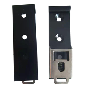 Accesorios de riel Din, abrazadera de resorte de 18MM de ancho, clip de montaje de Clip de riel Din para riel de sombrero de copa de 35 <span class=keywords><strong>MM</strong></span> - Product Image 1