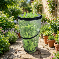 Mini serre 2025 en acier et PE, facilement assemblable, écologique, étanche, accélère la croissance des plantes, serre pop-up pour tomates d'intérieur