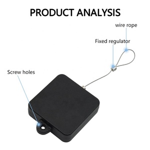 Hộp Kéo Chống Trộm Mini Có Thể Thu Gọn Thiết Bị Đóng Cửa Thủy Lực Tự Động Trang Sức Có Dây Buộc - Product Image 4