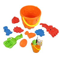 Ensemble de jeu de plage en plastique unisexe pour enfants, idéal pour les jeux d'été en plein air