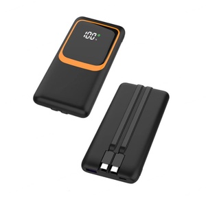 Nouvelle station de charge universelle avec batterie externe de 30000 mAh, charge super rapide PD22.5W, 20000 mAh intégrés, deux câbles - Product Image 6