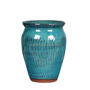 Maceta Grande de Arcilla Morada, Estilo Rústico, para Balcón, Interior, Plantas Verdes, Maceta Pequeña - Product Image 3