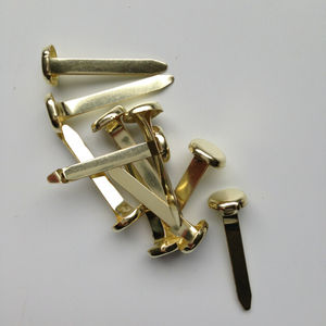 Clavijas <span class=keywords><strong>de</strong></span> <span class=keywords><strong>Papel</strong></span> Redondas <span class=keywords><strong>de</strong></span> 8mm, Doradas, Plateadas y <span class=keywords><strong>de</strong></span> Latón, Clavijas Divididas a Granel para Oficina, Escuela, Manualidades y Decoración - Product Image 6