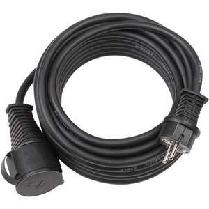 Brennenstuhl Cable de extensión para obra de construcción IP44 10m, 3G1.5, negro - Product Image 1