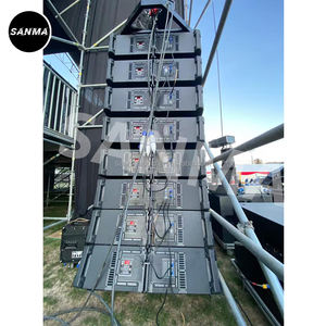 HDL 50A 4K Double 12 pouces 3 voies, enceintes actives Line Array, système de sonorisation alimenté, enceintes audio professionnelles pour scène - Product Image 4