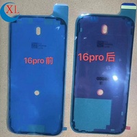 Stiker perekat layar LCD, Bezel pita segel tahan air untuk iPhone 16 15 14 Plus Pro Max 16Plus 16Pro Max