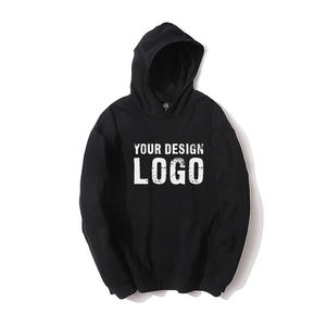 Sweat-shirts pour hommes à épaules tombantes, couleur unie, sans cordon de serrage, style streetwear, automne-hiver, en molleton lavé, surdimensionné - Product Image 5