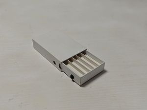 Boîte d'emballage rectangulaire coulissante en carton personnalisée, imprimée, à l'épreuve des enfants, avec séparateurs - Product Image 6