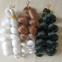 New Arrival Synthetic 12in Silky Italy Curl Loose Wave French Curl Spiral Curly Braiding Hair