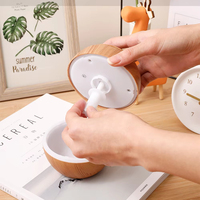 Humidificateur de voiture à bas prix Entrepôt de Chine Diffuseur élégant en bois Mini Diffuseur Diffuseur d'air Humidificador De Coche