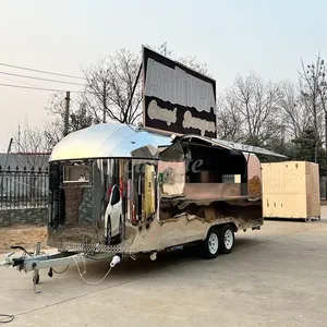 Carrito de Comida Personalizado para Europa, Camión de Hamburguesas Móvil, Remolque para Campamento al Aire Libre en Venta - Product Image 5