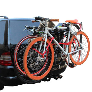 Trunk da campeggio universale 4 bici in acciaio <span class=keywords><strong>traino</strong></span> posteriore montato per auto bici portabiciclette portabiciclette per Suv Vehicle - Product Image 5