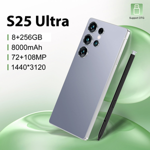 2025 S25 siêu 7.3 inch HD <span class=keywords><strong>LED</strong></span> 5 gam điện thoại thông minh mở khóa Dual Sim Deca core CPU 256GB ROM 8GB RAM điện thoại di động cho chơi game - Product Image 6