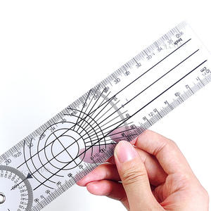 LHGMR ekstremite açı ölçüm ölçeği ortopedik ölçüm spinal gonyometresi PVC tıbbi cetvel - Product Image 6