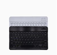 Ensemble clavier et souris sans fil universel rétroéclairé par LED silencieux, compatible avec iPad, téléphone portable, tablette