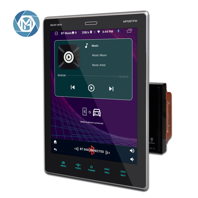 Touch Screen Universal Vertical 9.5 Inch Multimedia Ips Dsp 2 Din Android Car Mp5 Radio Stereo Player
