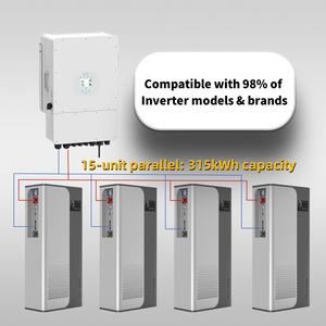 슬림라인 48V 51.2V 410AH 21kWH 액티브 밸런서 소화기 블레이드 Lifepo4 리튬 이온 인산염 태양열 저장 배터리 팩 - Product Image 5