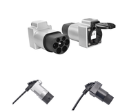 Adaptateur de chargeur EV de type 2 P2L 16A, convertisseur de puissance, adaptateur de charge P2L avec prises Schuko/UK/Israël/Suisse pour véhicules électriques