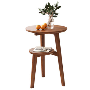 <span class=keywords><strong>Table</strong></span> <span class=keywords><strong>basse</strong></span> en <span class=keywords><strong>bois</strong></span> moderne et écologique avec rangement, petite taille pour salon - Product Image 6