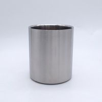 Tasses à double paroi en acier inoxydable, 100% sans BPA, tasse à café et à thé en métal 400ml