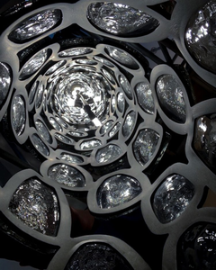 2025 nouveau Design Art <span class=keywords><strong>d</strong></span>écoration sur mesure moderne Cabochon verre lustre luminaires <span class=keywords><strong>pour</strong></span> haut plafond hôtel <span class=keywords><strong>hall</strong></span> <span class=keywords><strong>entrée</strong></span> - Product Image 5