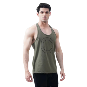 Chaleco Deportivo Personalizado con Logotipo para Hombre, Informal, para Fitness y Culturismo, de Secado Rápido, Tejido de Malla, 100% Algodón, con Estampado Gráfico, para Verano, para Entrenamiento y Running - Product Image 1