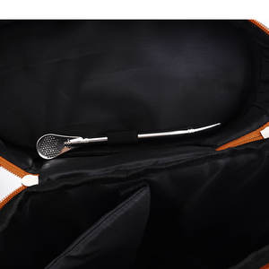 Kit de mate yerba mate <span class=keywords><strong>1L</strong></span> à double paroi en acier inoxydable avec sac et feuille de thé Ensemble de <span class=keywords><strong>gourde</strong></span> à thé Mate avec couvercle Bouteille thermos Bombilla <span class=keywords><strong>Paille</strong></span> 8oz - Product Image 3