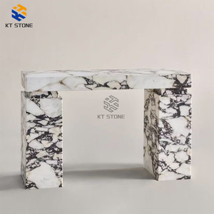 โต๊ะคอนโซลหินอ่อนธรรมชาติพรีเมียม KT STONE รับสั่งซื้อจำนวนมาก รับผลิตตามแบบมืออาชีพ หินอ่อนหลากหลายพื้นผิว - Product Image 4