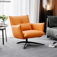 Fauteuils simples design italien Chaises de salon Chaise longue moderne