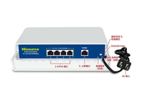 POE-Switch mit 4 Ports/8 Ports im Freien 52V Gigabit Poe Ethernet 1 RJ45-Port 10/100/1000Mbps POE-Switch für CCTV-Kamera-NVR-System
