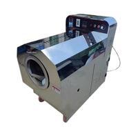 Machine de torréfaction de céréales de noix de noisette d'arachide d'acier inoxydable de four automatique commercial