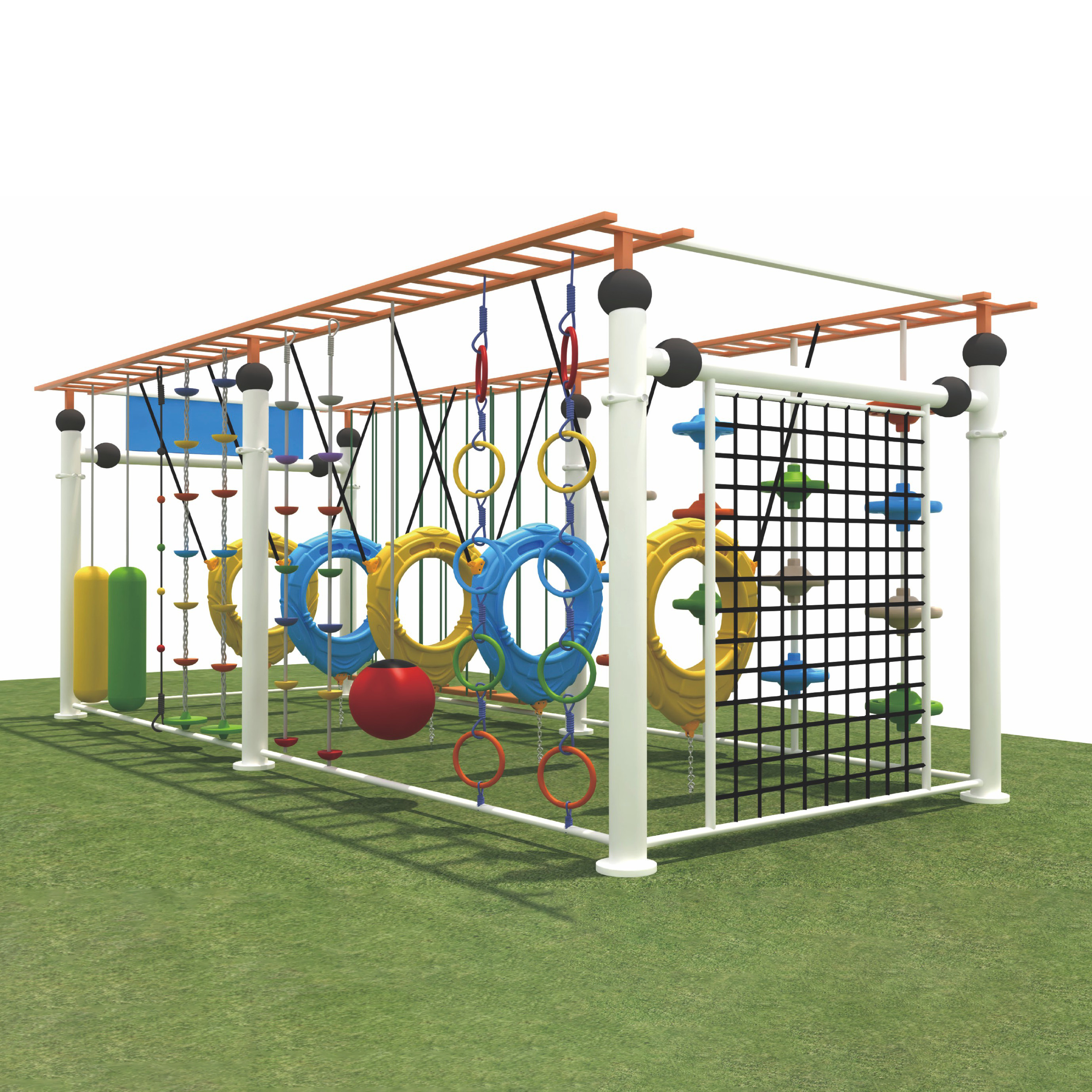 Jungle Gym for Adults Durable Outdoor Fitness Equipment
