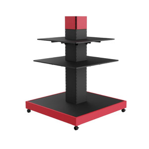 Ido bán sỉ phần cứng <span class=keywords><strong>Pegboard</strong></span> sàn kim loại giá treo móc kệ công cụ cửa hàng triển lãm sản phẩm hiển thị đứng - Product Image 2