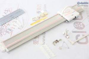 Agents de <span class=keywords><strong>recrutement</strong></span> Machines à tisser à main pour débutants pour usage domestique Machine à tricoter pour roseau argenté LK150 - Product Image 2