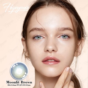 <span class=keywords><strong>Lentilles</strong></span> <span class=keywords><strong>de</strong></span> <span class=keywords><strong>contact</strong></span> souples personnalisées Haipurecon Hema-NVP, couleur naturelle à trois tons, <span class=keywords><strong>lentilles</strong></span> pour <span class=keywords><strong>myopie</strong></span>, 40% d'eau, puissance -8.00D - Product Image 2