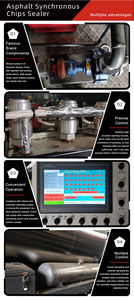 Épandeur synchrone d'asphalte et d'agrégats d'étanchéité de routes de <span class=keywords><strong>gravier</strong></span> - Product Image 6