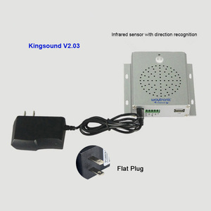 Riconoscimento della direzione PIR sensore di movimento a soffitto allarme supermercato sensore a infrarossi intelligente messaggio vocale - Product Image 6