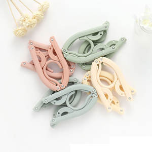 <strong>Mini</strong> Clothes <strong>Hanger</strong> Hook Folding Storage Clothes Rack Wardrobe Hanging <strong>Hanger</strong> Hook Space Saving for Home Storage - Product Image 2