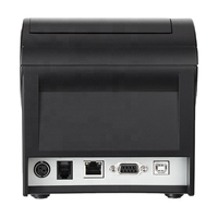 Imprimante thermique de reçus HOP E802 80 mm sans fil avec coupe automatique, imprimante de terminal 3 pouces pour la vente au détail et la restauration