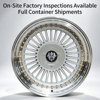 Jantes en alliage multi-rayons Flowtone Wheels Apex Arc 8, 5x120, 19x10 pouces, 10 goujons, 5x120/112, pour Mercedes Tesla