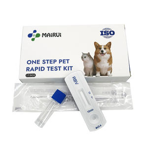 <span class=keywords><strong>Kit</strong></span> de <span class=keywords><strong>test</strong></span> rapide d'antigène de virus du rabie canin pour détecter les maladies du chien RBV <span class=keywords><strong>Ag</strong></span> Instrument vétérinaire - Product Image 2