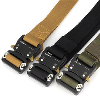 Ceinture multifonctionnelle personnalisée en nylon pour hommes, logo imprimable, longueur d'usine, sports de plein air, 28mm, vente en gros