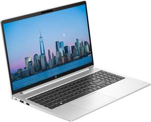 HP ProBook 450 G10 비즈니스 노트북 15.6 "16GB RAM 및 512GB SSD 실버 컴퓨터가있는 FHD 인텔 코어 i7-1360P