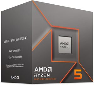 AMD Ryzen <span class=keywords><strong>5</strong></span> 8400f 1.2GHz Cortex A8 Bộ vi xử lý 4700 MHz Ổ cắm AM5 6 lõi và 12 xử lý chủ đề DDR5 Hỗ trợ CPU của số lượng lớn gói - Product Image 3