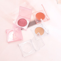 Palette de fards à paupières personnalisée 36 mm DIY, effet scintillant et mat, longue tenue, waterproof, végane, fard à paupières individuel