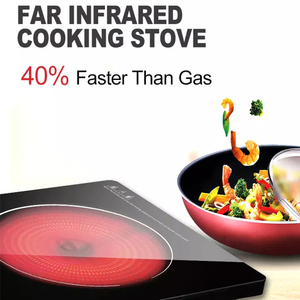 Fogão de cozinha infravermelho, atacado de fábrica, fogão de indução inteligente com 2000w - Product Image 4