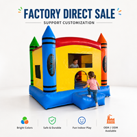 Structure gonflable avec toboggan pour enfants, idéale pour les fêtes d'anniversaire, aire de jeux extérieure commerciale, vente en gros, approvisionnement direct usine