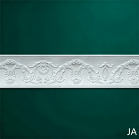 Vente chaude : Corniches sculptées en plâtre GRG pour décoration intérieure/extérieure moderne de salon, moulures de plafond pour hôpitaux, hôtels et villas